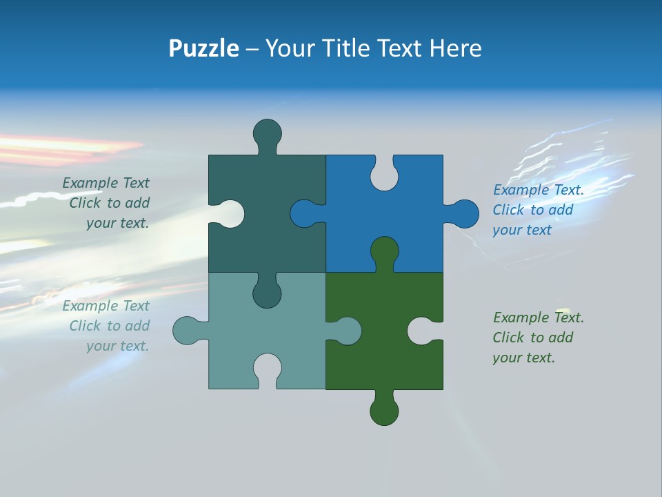 Accelerated Asphalt Traffic PowerPoint Template
