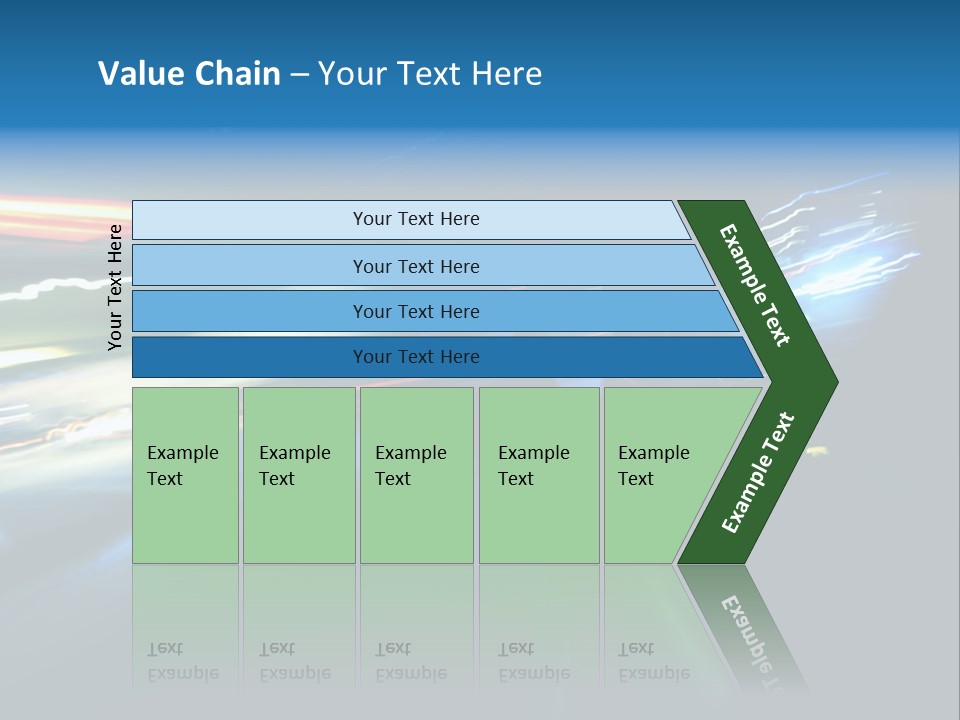 Accelerated Asphalt Traffic PowerPoint Template