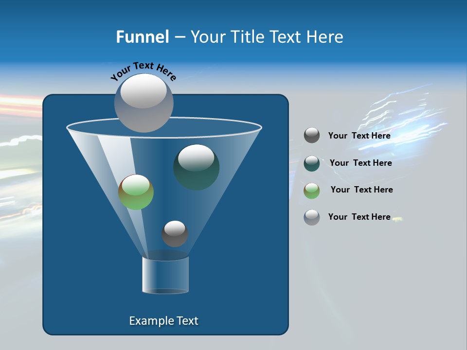 Accelerated Asphalt Traffic PowerPoint Template