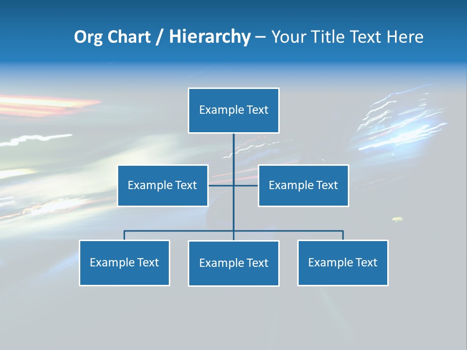 Accelerated Asphalt Traffic PowerPoint Template