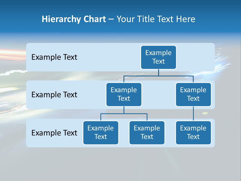 Accelerated Asphalt Traffic PowerPoint Template