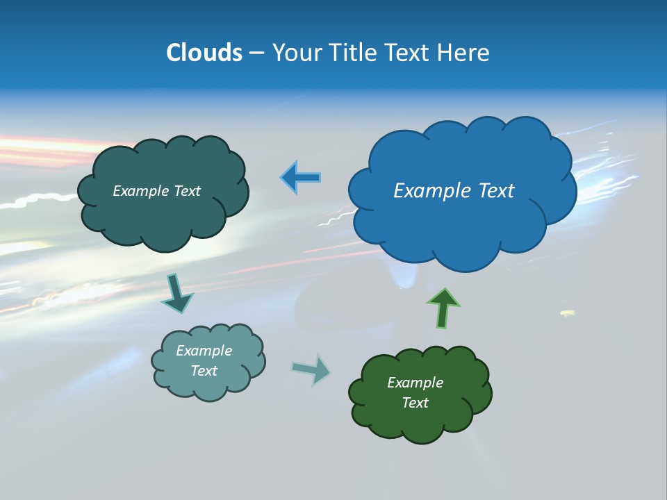 Accelerated Asphalt Traffic PowerPoint Template