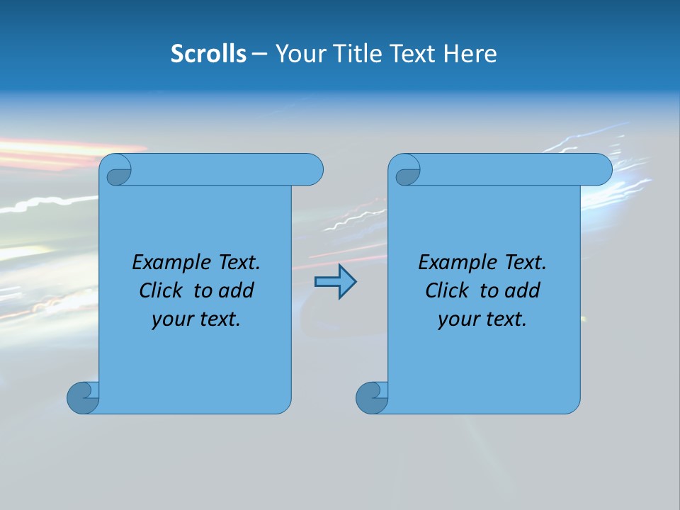 Accelerated Asphalt Traffic PowerPoint Template
