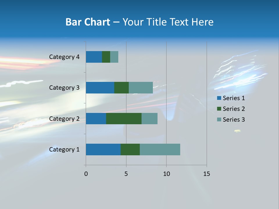 Accelerated Asphalt Traffic PowerPoint Template