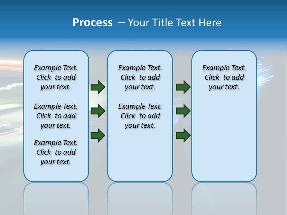 Accelerated Asphalt Traffic PowerPoint Template
