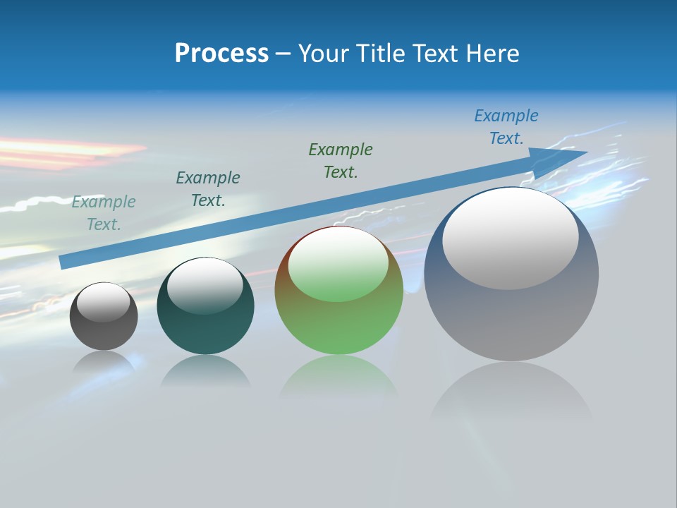 Accelerated Asphalt Traffic PowerPoint Template