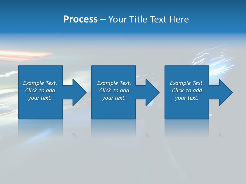 Accelerated Asphalt Traffic PowerPoint Template