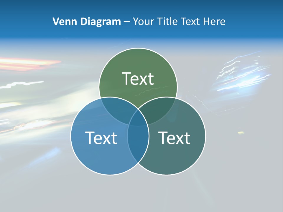 Accelerated Asphalt Traffic PowerPoint Template