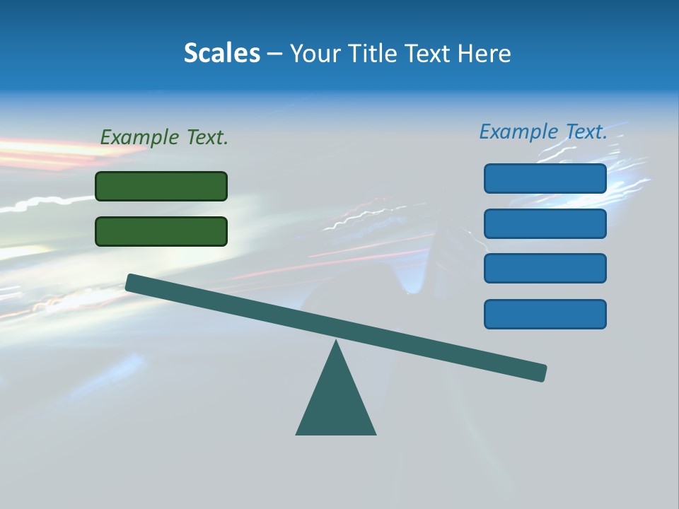 Accelerated Asphalt Traffic PowerPoint Template