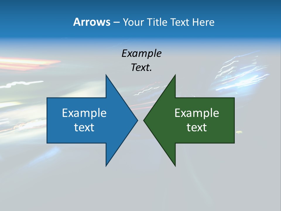 Accelerated Asphalt Traffic PowerPoint Template