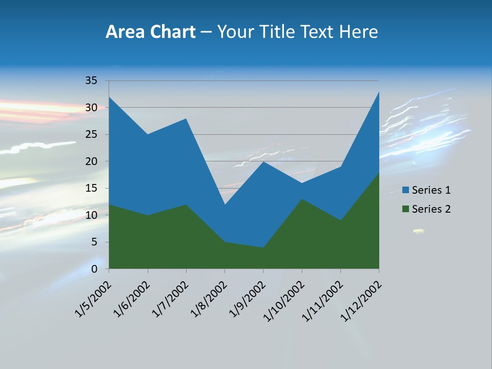 Accelerated Asphalt Traffic PowerPoint Template