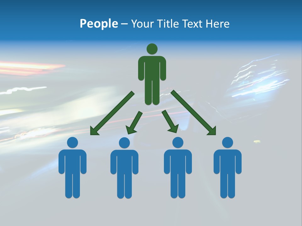 Accelerated Asphalt Traffic PowerPoint Template