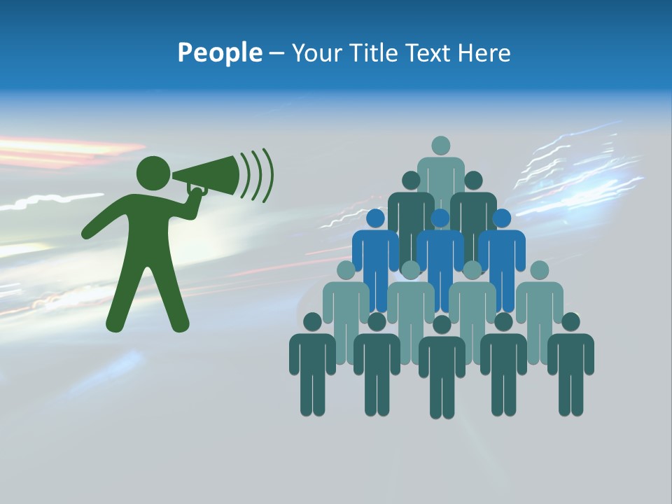 Accelerated Asphalt Traffic PowerPoint Template