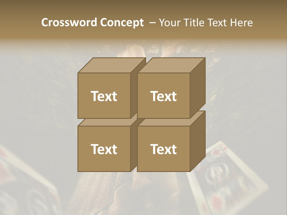 Chance Chips Babe PowerPoint Template