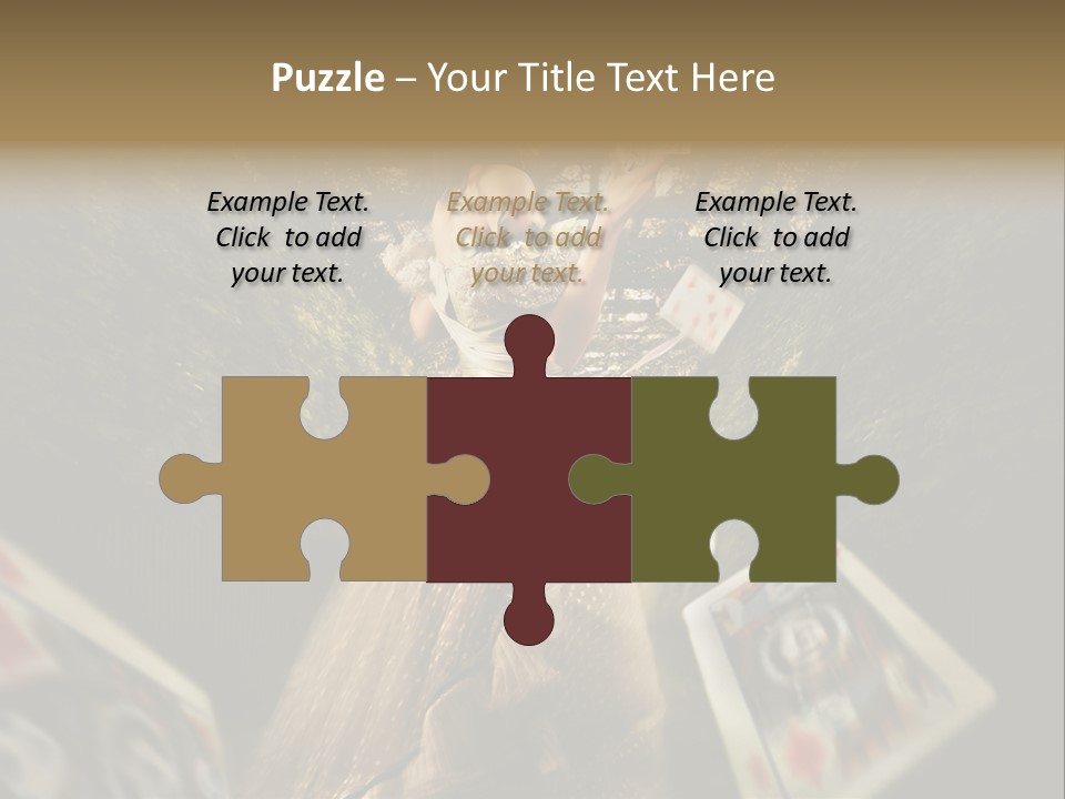 Chance Chips Babe PowerPoint Template