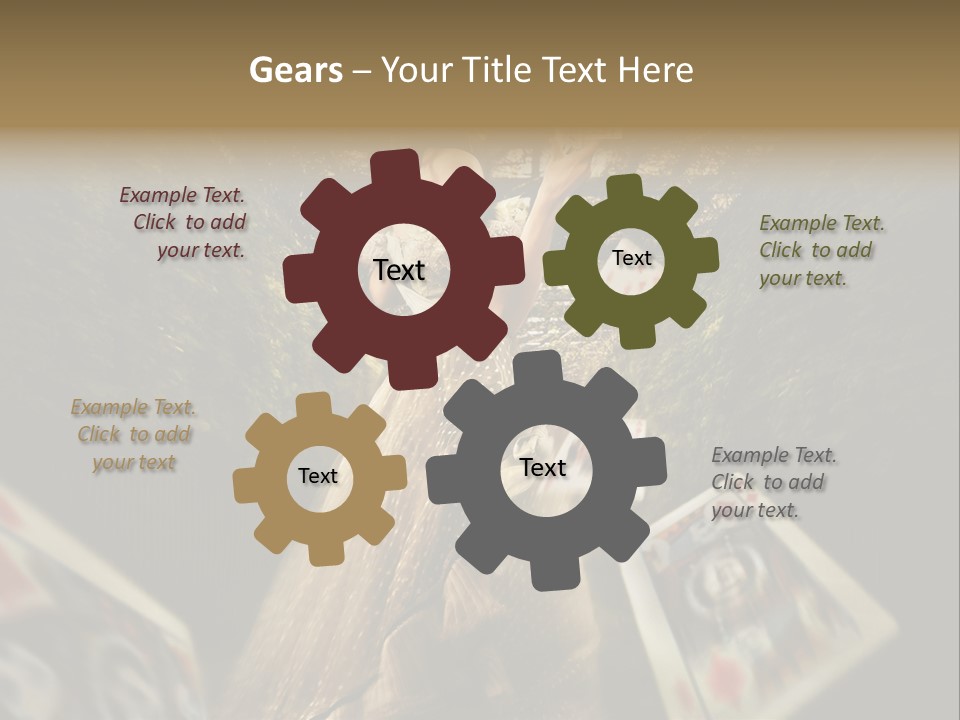 Chance Chips Babe PowerPoint Template