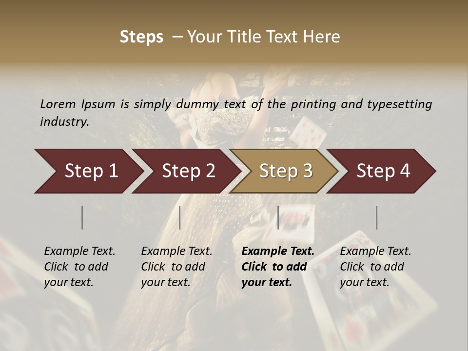 Chance Chips Babe PowerPoint Template