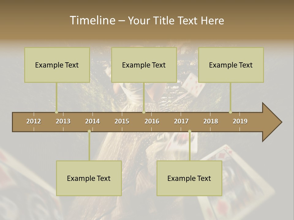 Chance Chips Babe PowerPoint Template