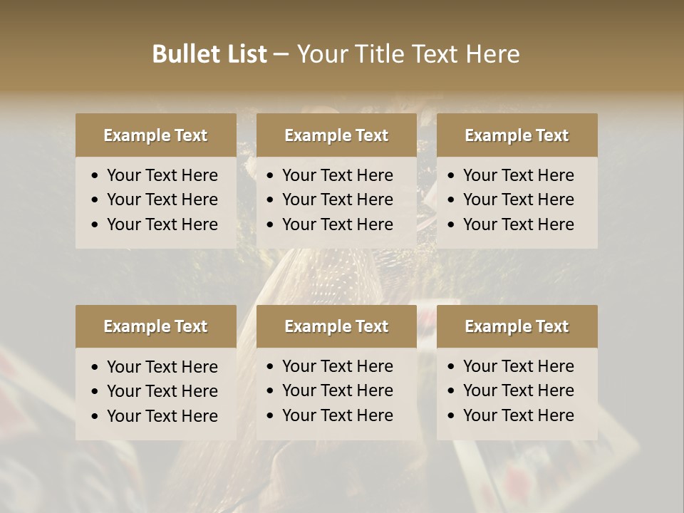 Chance Chips Babe PowerPoint Template