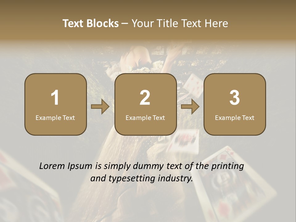 Chance Chips Babe PowerPoint Template