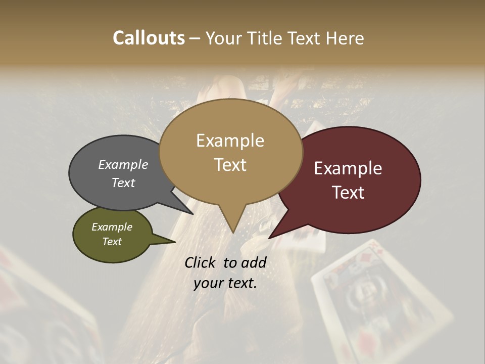 Chance Chips Babe PowerPoint Template