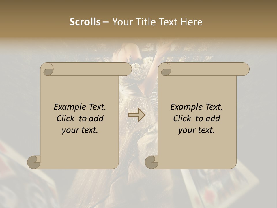 Chance Chips Babe PowerPoint Template