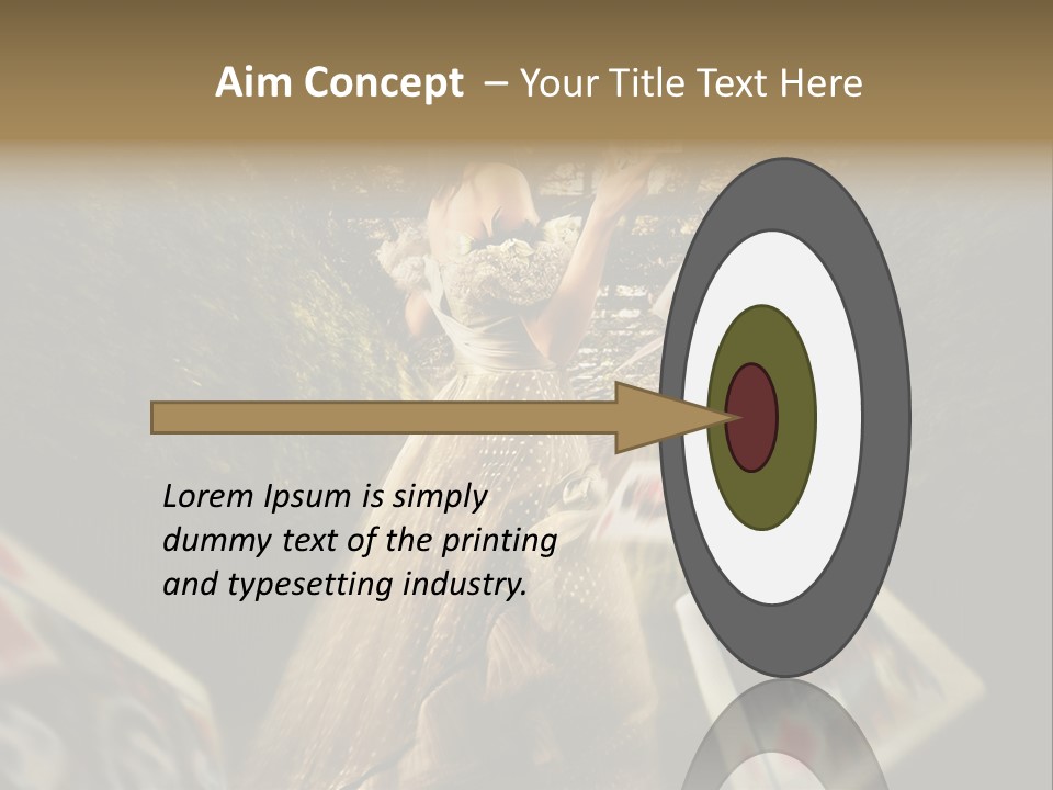 Chance Chips Babe PowerPoint Template