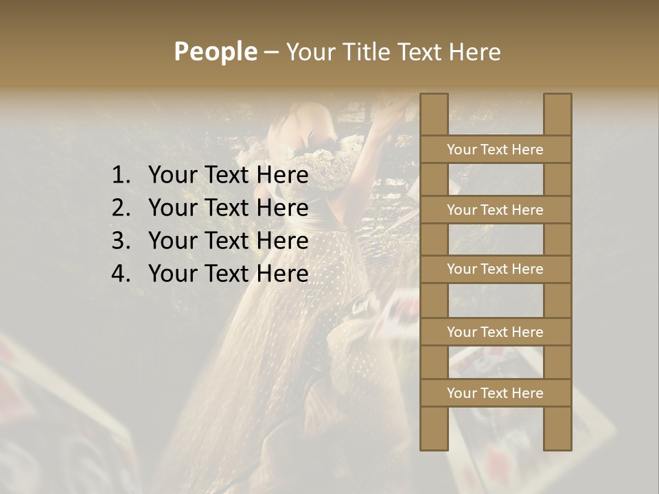 Chance Chips Babe PowerPoint Template