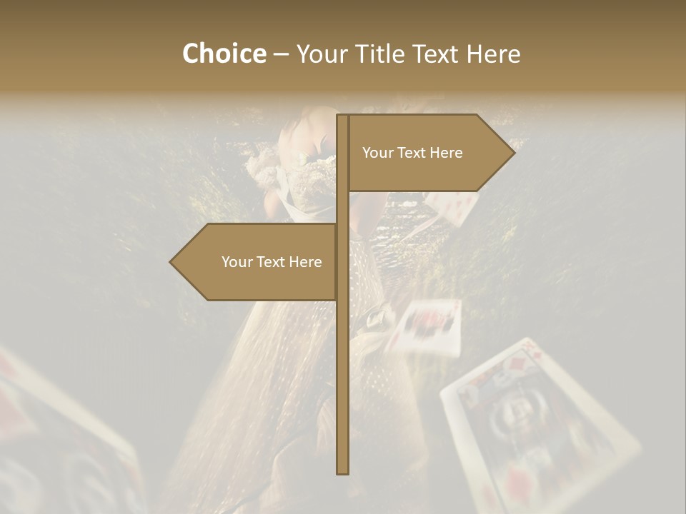 Chance Chips Babe PowerPoint Template