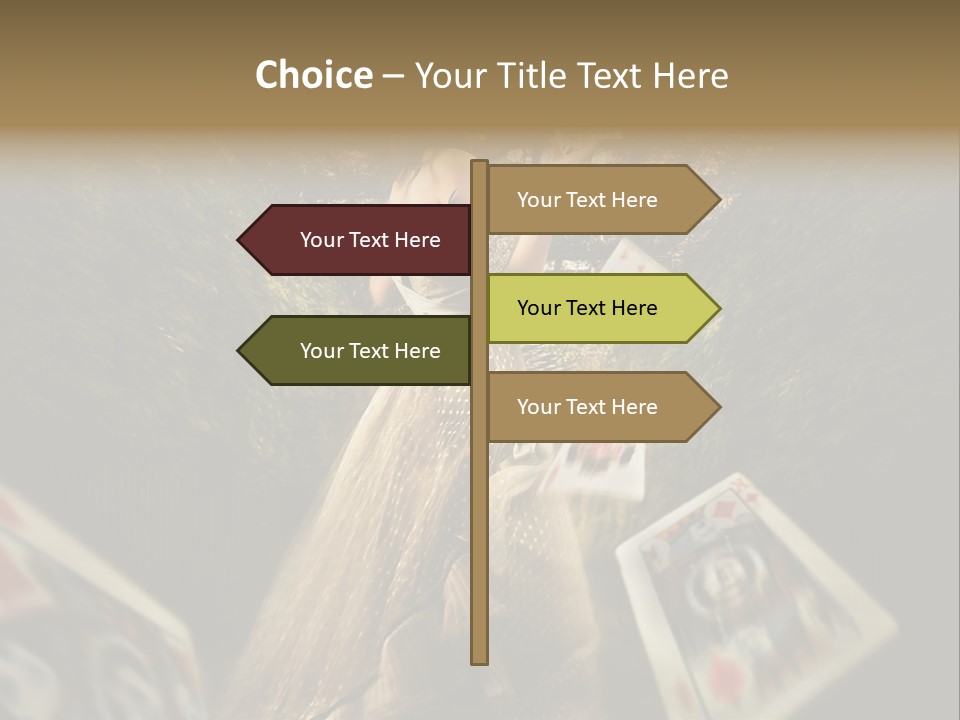 Chance Chips Babe PowerPoint Template