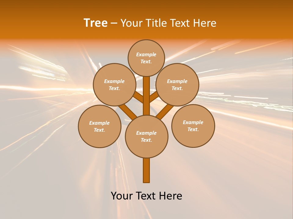 Speedy Automobile Town PowerPoint Template