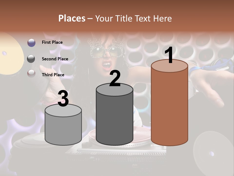 Lips Girl Female PowerPoint Template