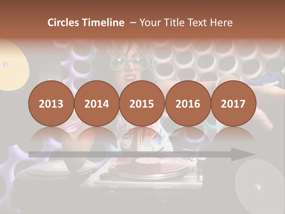 Lips Girl Female PowerPoint Template