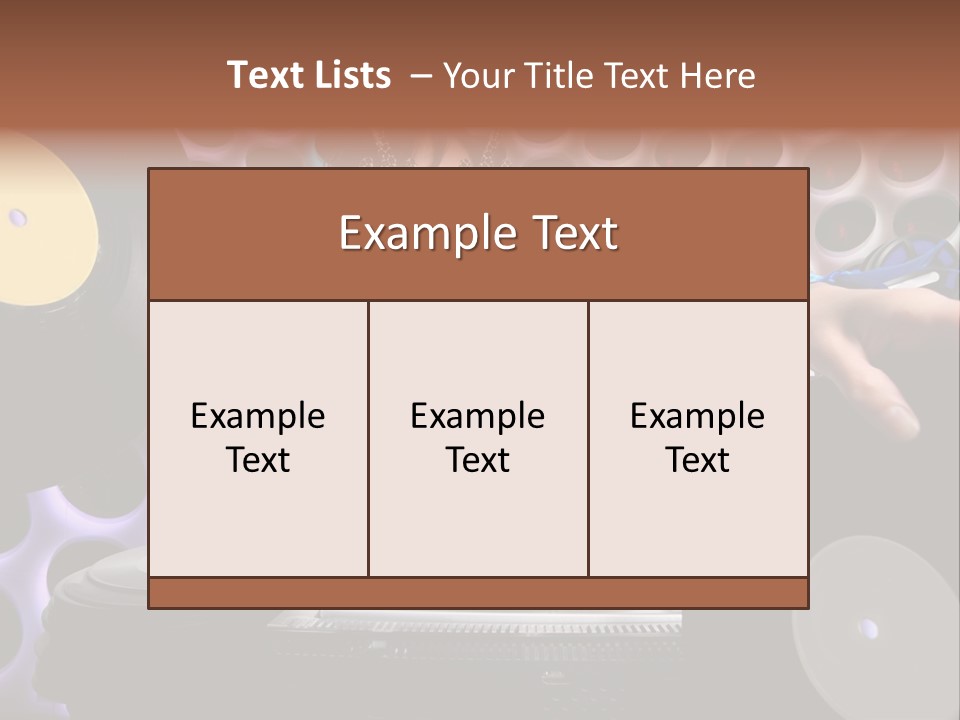 Lips Girl Female PowerPoint Template