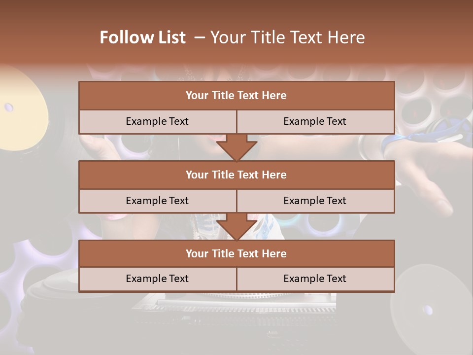 Lips Girl Female PowerPoint Template