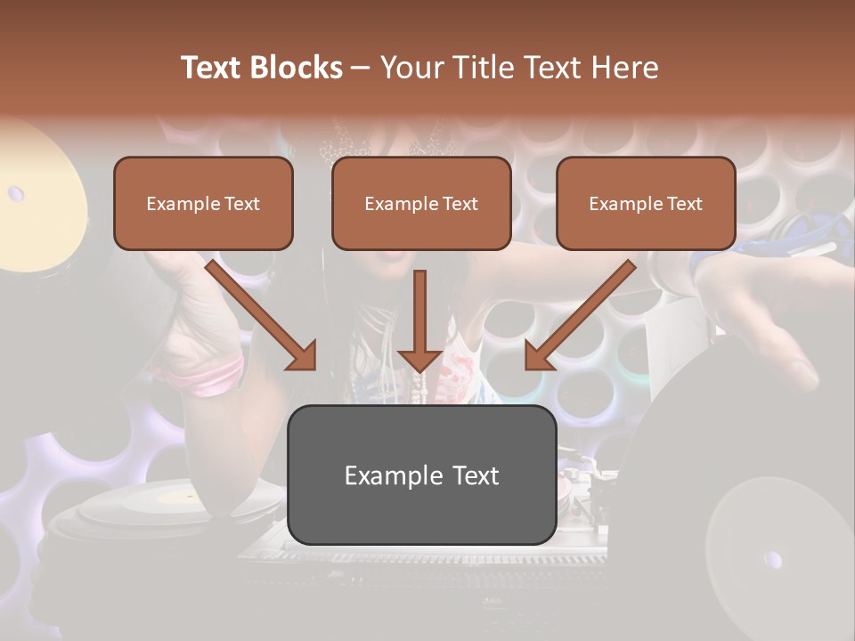 Lips Girl Female PowerPoint Template