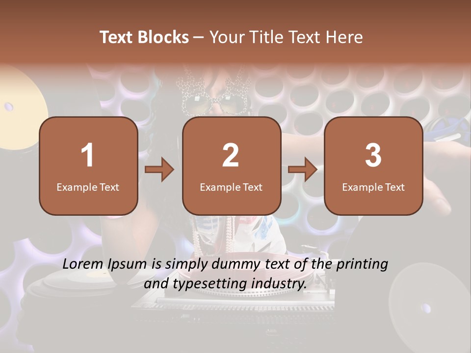 Lips Girl Female PowerPoint Template