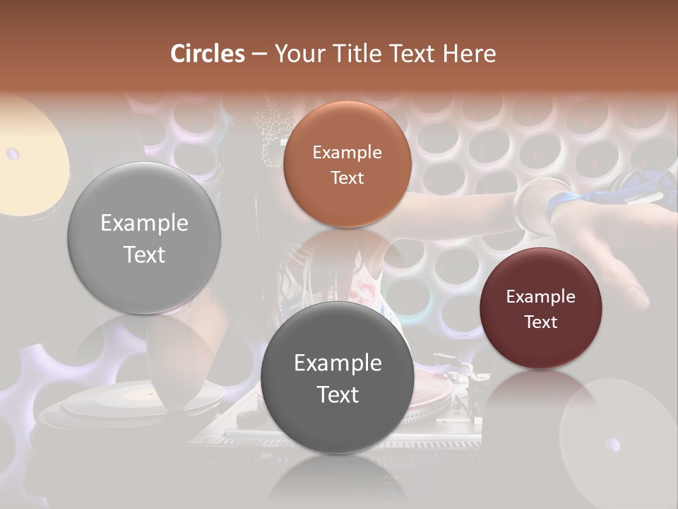 Lips Girl Female PowerPoint Template