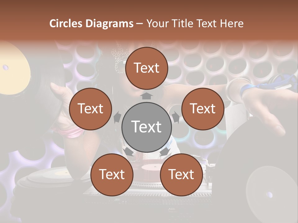 Lips Girl Female PowerPoint Template