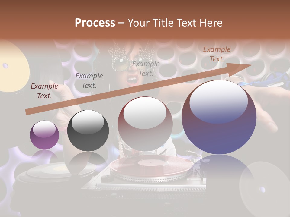 Lips Girl Female PowerPoint Template