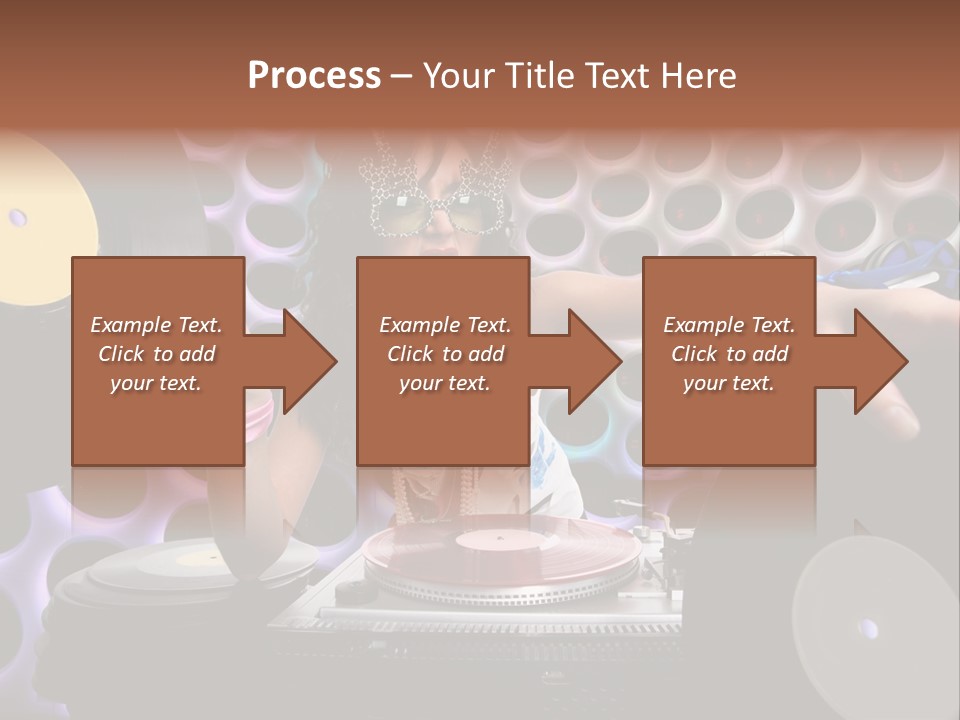 Lips Girl Female PowerPoint Template