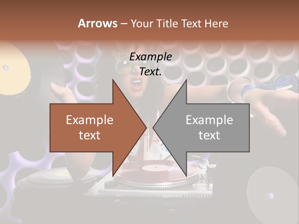 Lips Girl Female PowerPoint Template