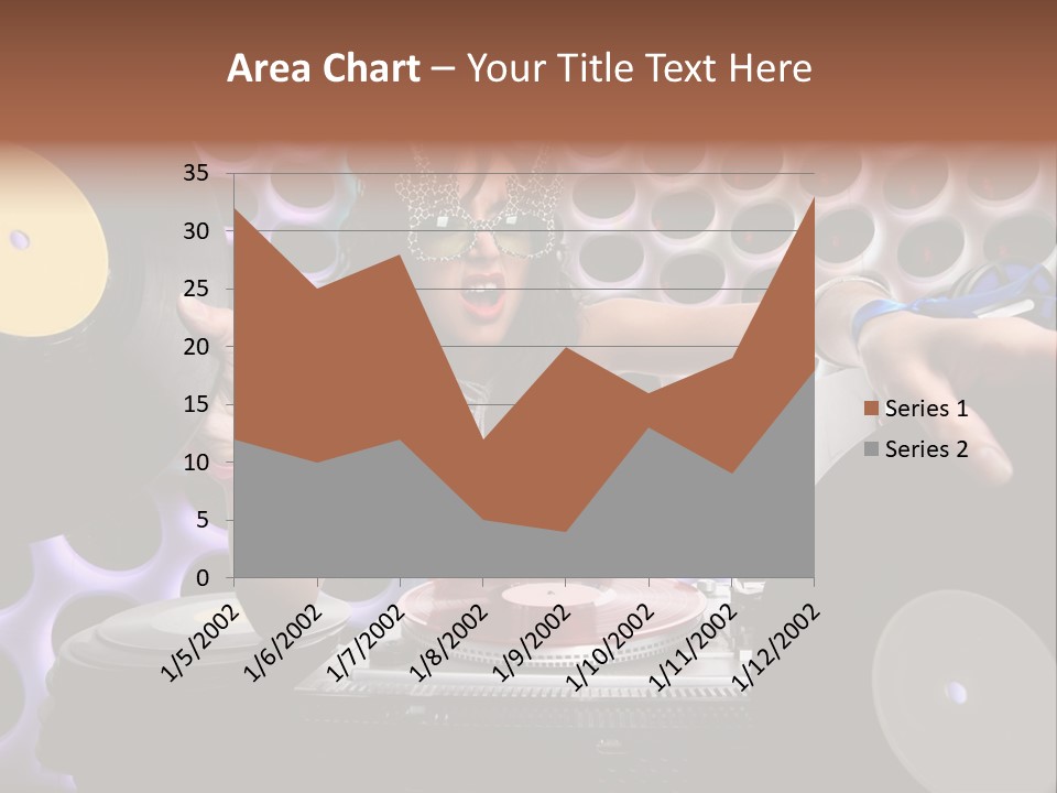 Lips Girl Female PowerPoint Template