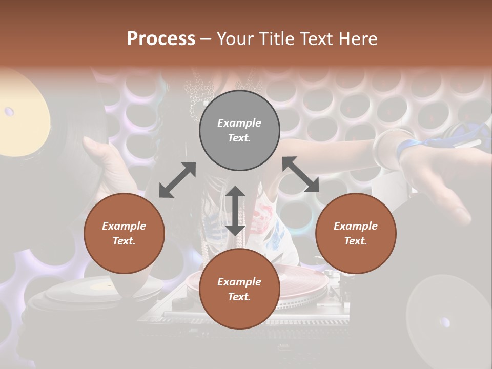 Lips Girl Female PowerPoint Template