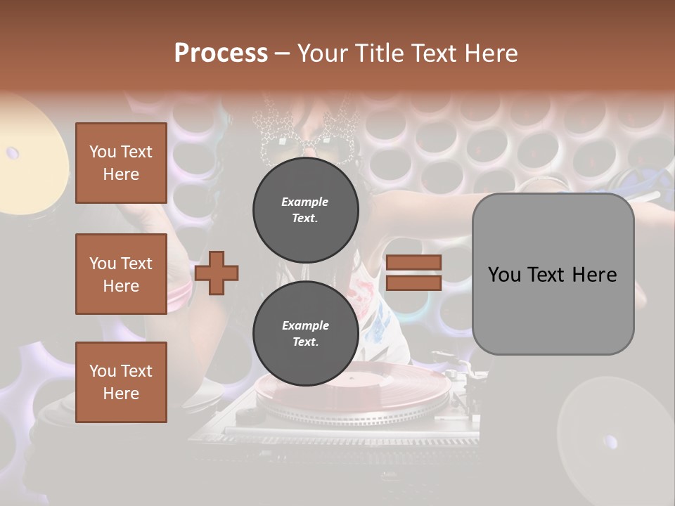 Lips Girl Female PowerPoint Template