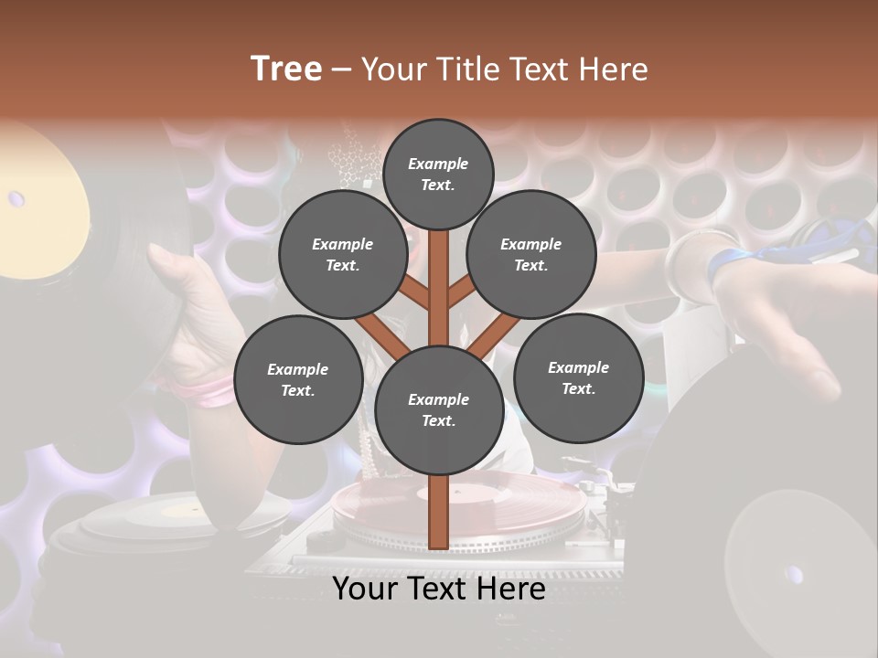 Lips Girl Female PowerPoint Template