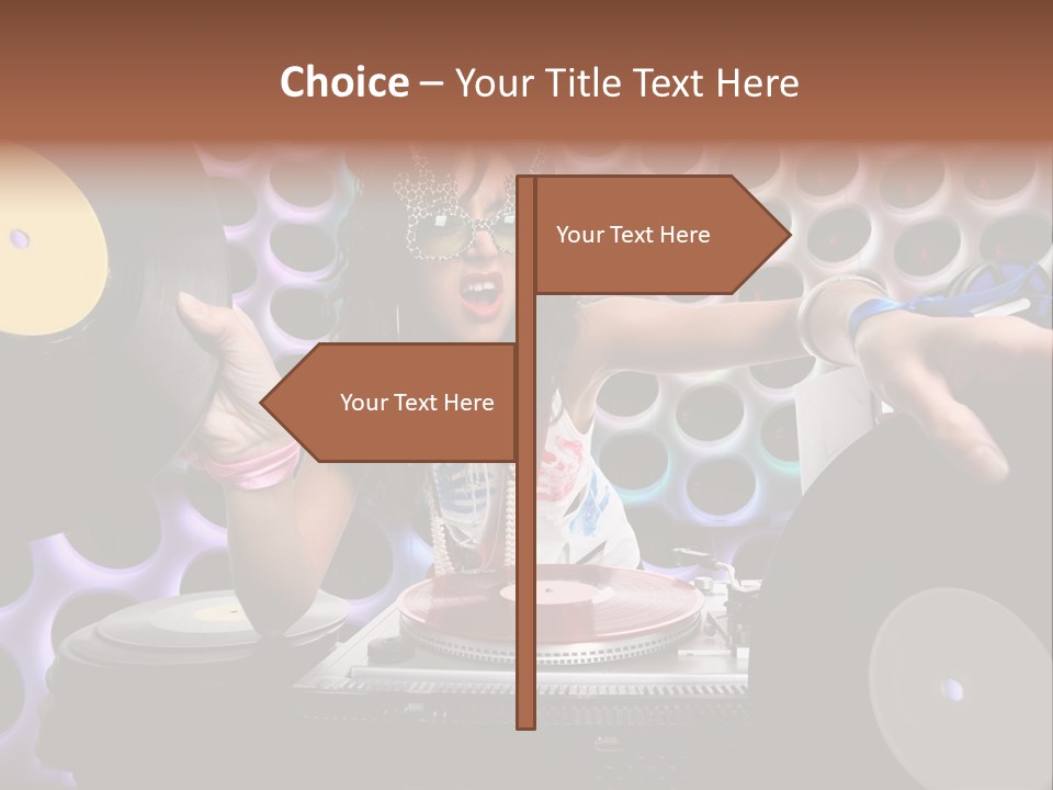 Lips Girl Female PowerPoint Template