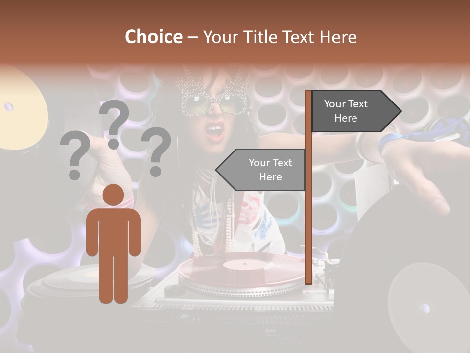 Lips Girl Female PowerPoint Template