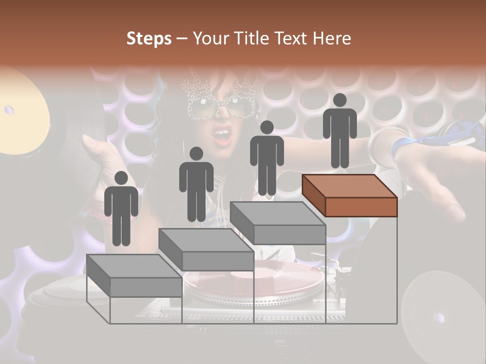 Lips Girl Female PowerPoint Template