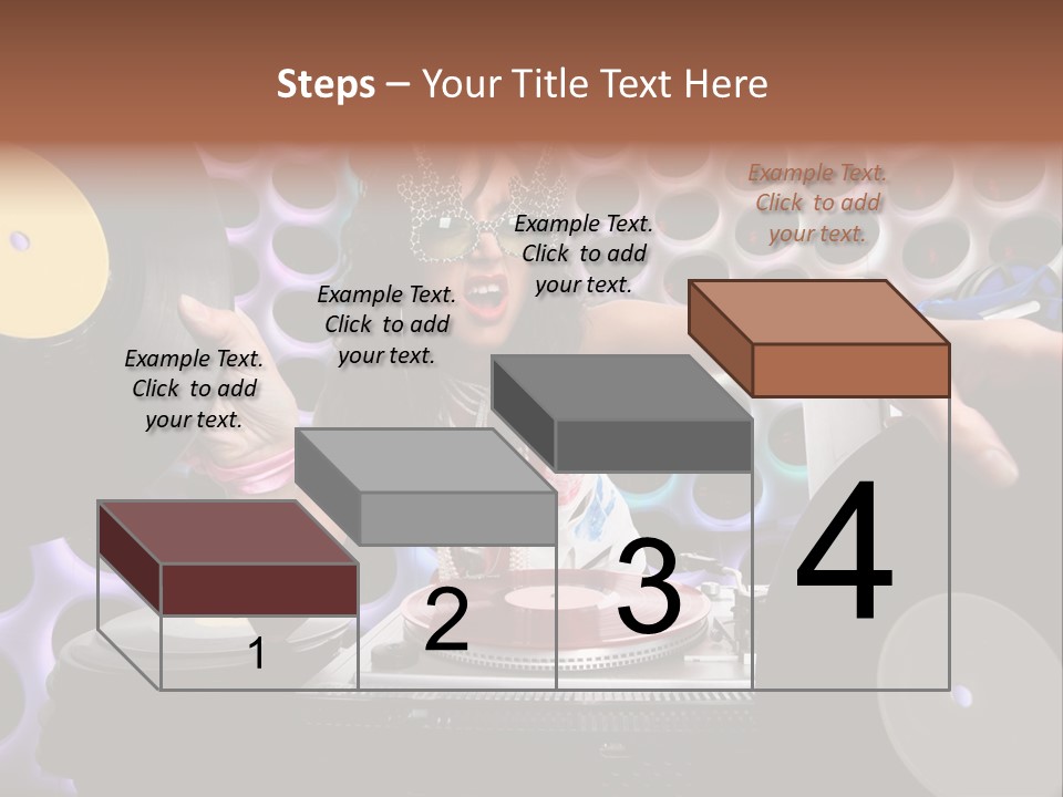 Lips Girl Female PowerPoint Template